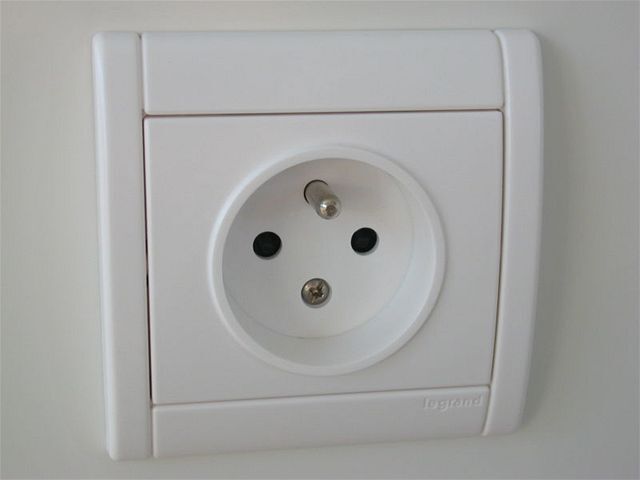Elektrická zásuvka zástrčka