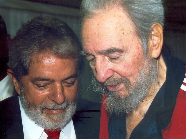 Lula a Castro
