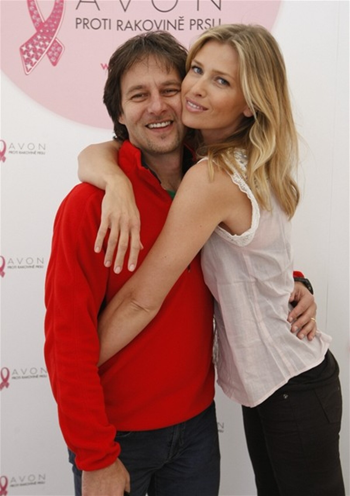 Paľo Habera a Daniela Peštová