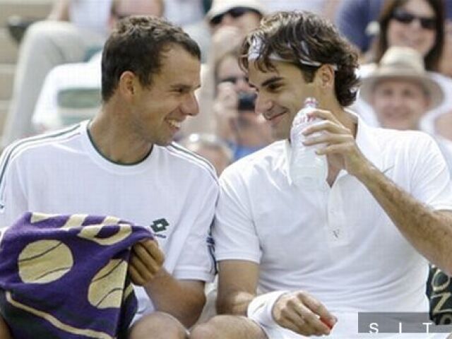 Dominik Hrbatý, Roger Federer