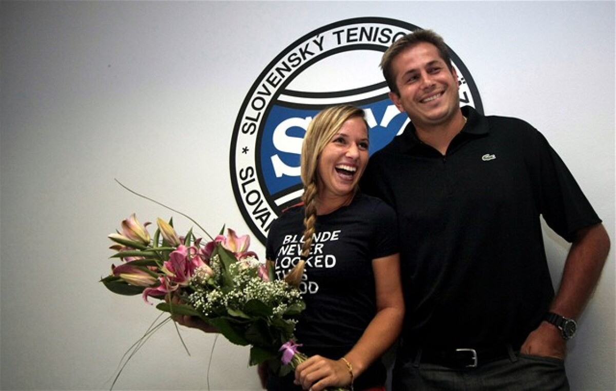 Dominika Cibulková, Vladimír Pláteník