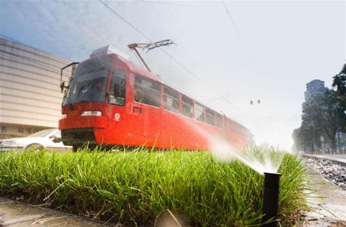 Záhradnícka ulica, električka