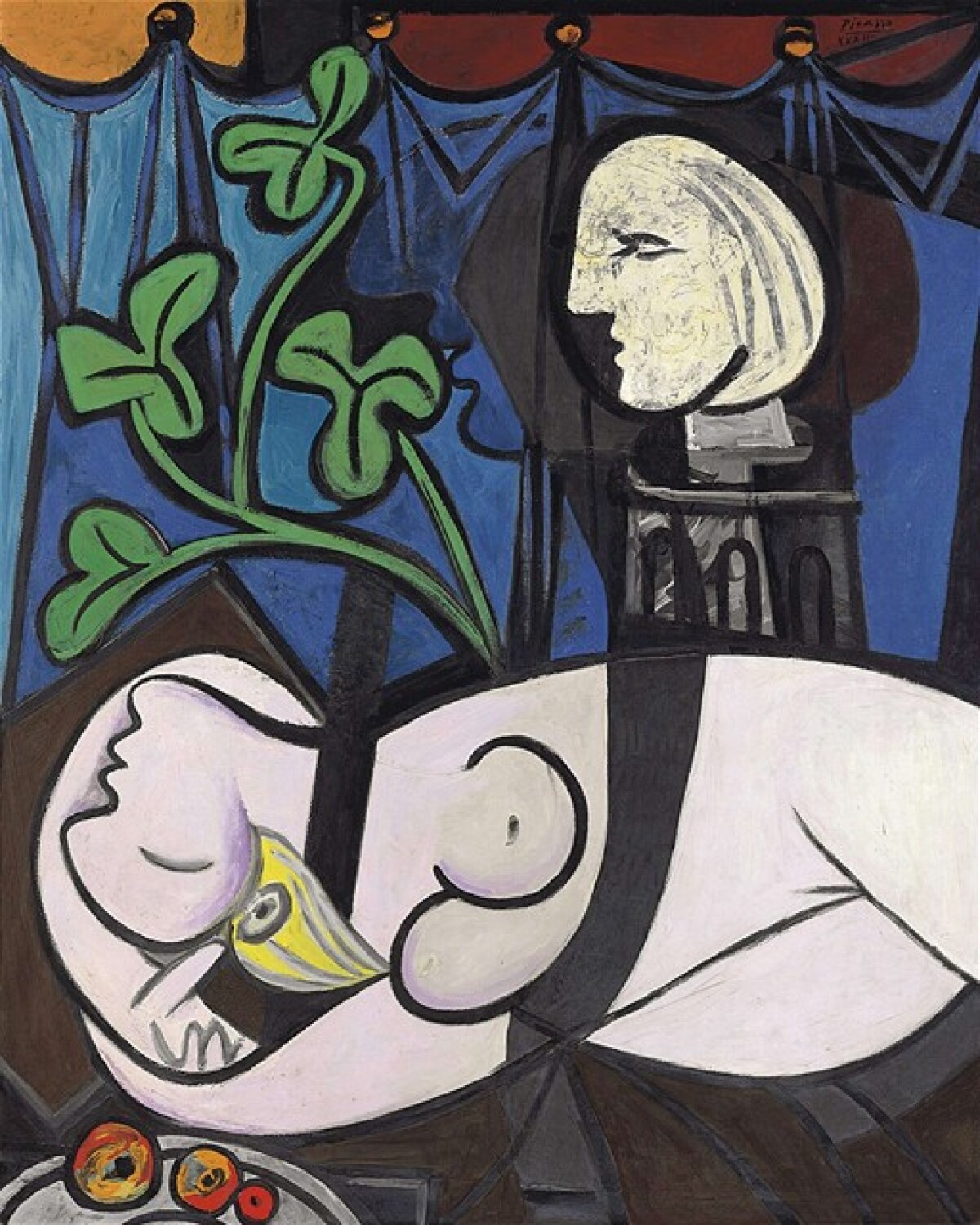 Pablo Picasso. Nahá v sochárskom ateliéri