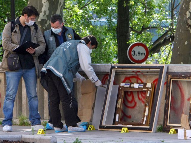 Paríž, ukradnuté obrazy