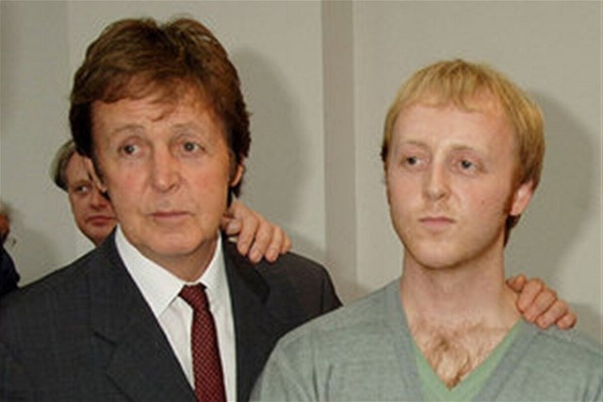 James McCartney so svojím otcom