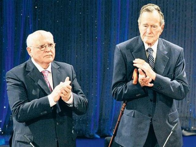 Gorbačov, Bush, Kohl