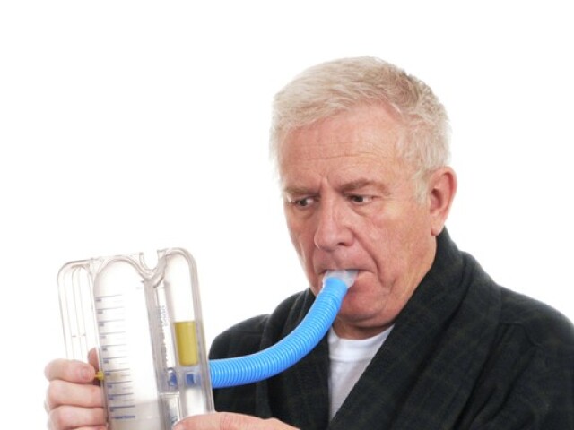 pľúca, vyšetrenie, spirometer