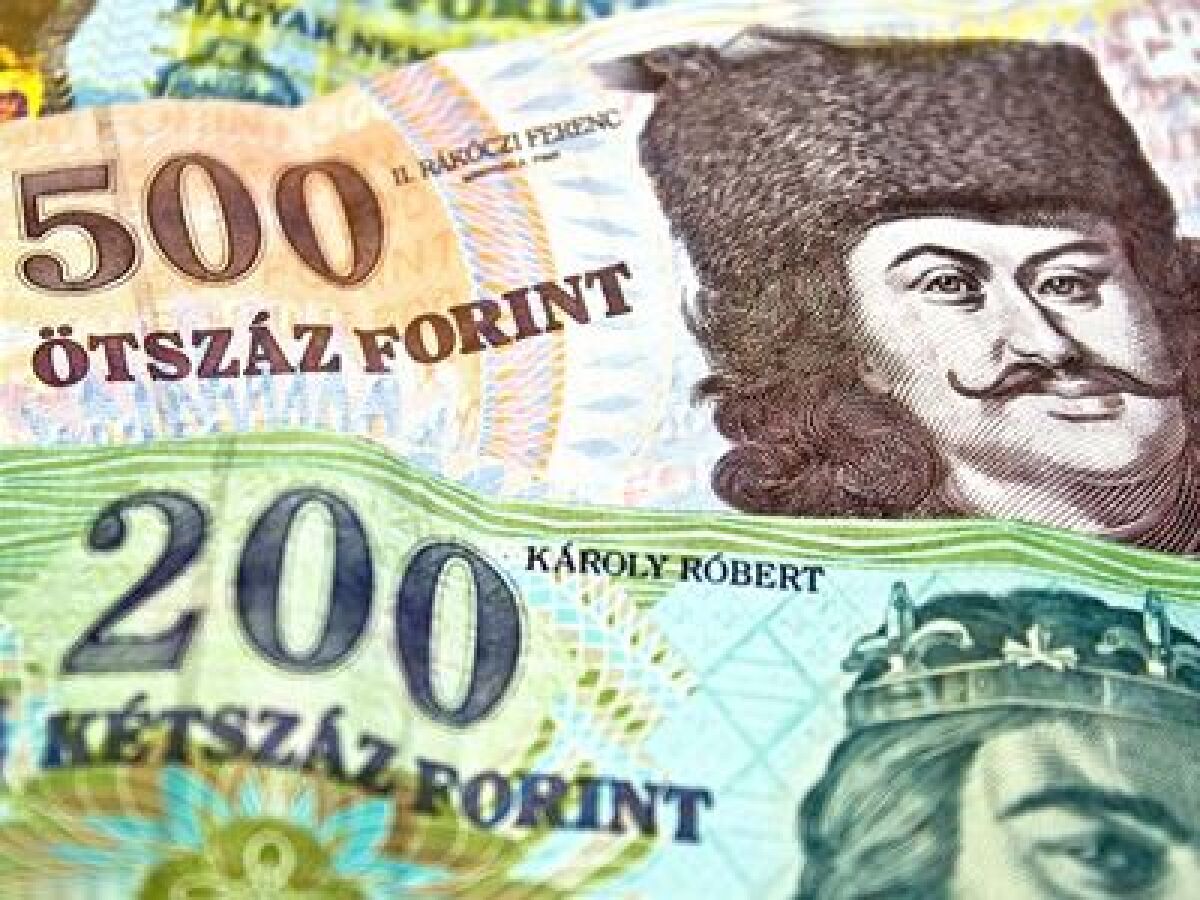 Koľko forintov dostanete za 1 euro?