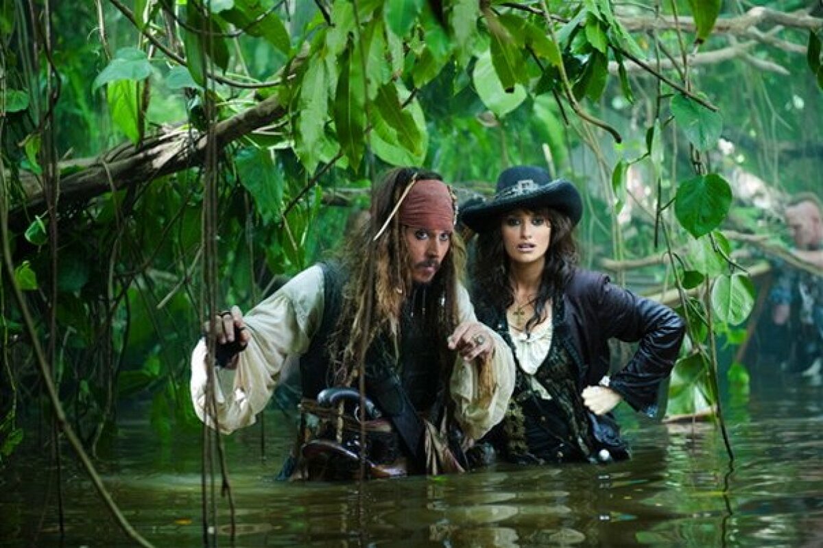 Johnny Depp a Penelope Cruz