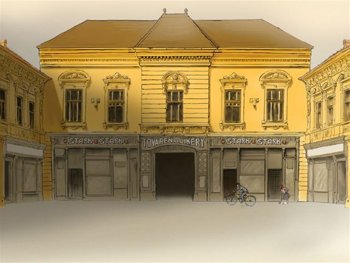 „Likérka“, dobová ilustrácia
