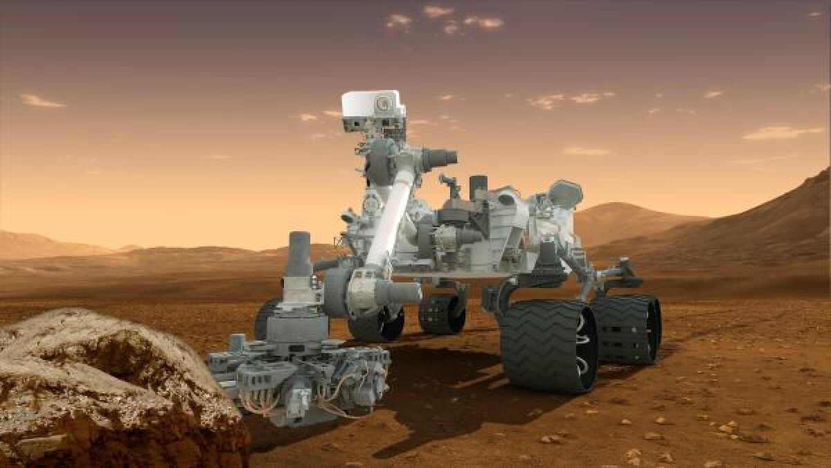 Vozidlo Curiosity