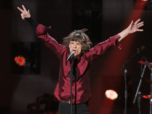 Mick Jagger z formácie Rolling Stones