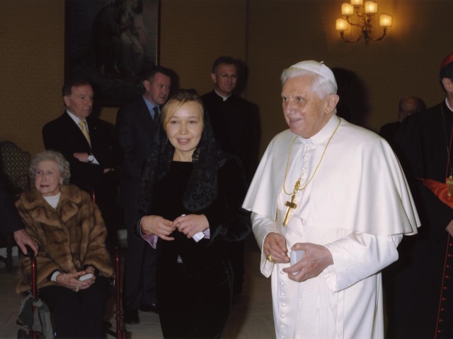 Natalia Carkovová, portrétistka, pápež, obrazy