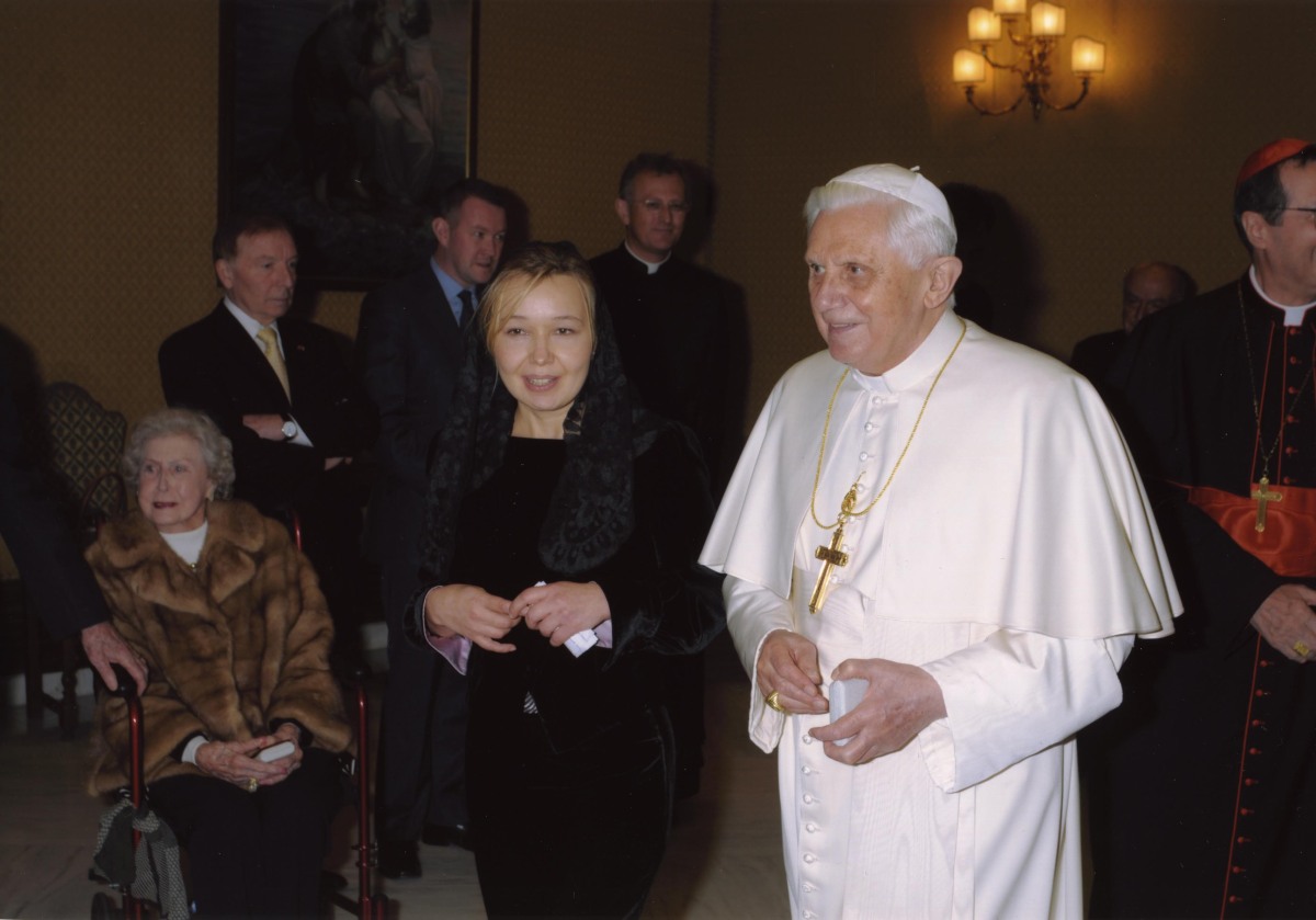 Natalia Carkovová, portrétistka, pápež, obrazy