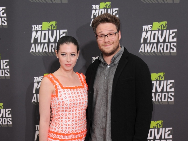 Seth Rogen s manželkou Lauren Miller