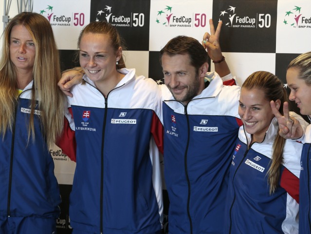 Hantuchová, Rybáriková, Lipták, Čepelová, Cibulková