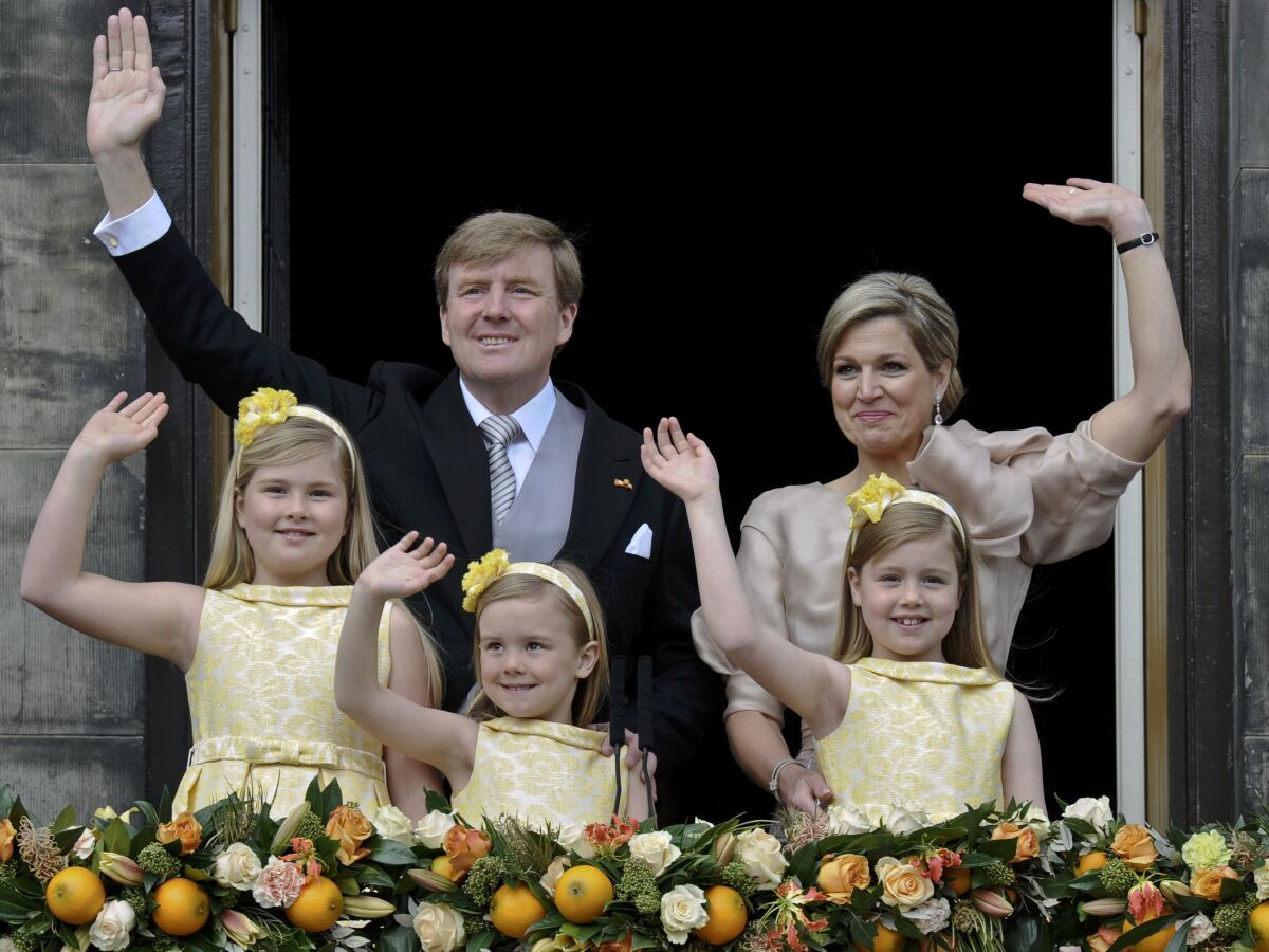 holansko, kral, deti, par, Willem-Alexander, Maxima