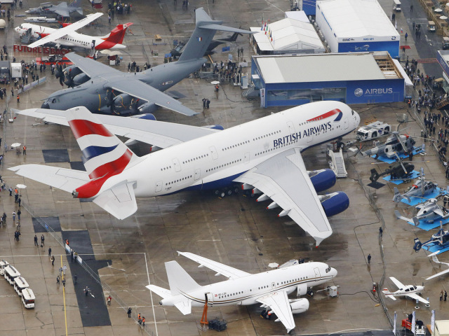 Francúzsko, Paríž, Le Bourget, aerosalón, Airbus