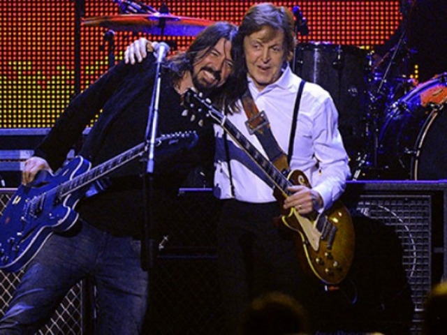 Paul Mc Cartney Dave Grohl