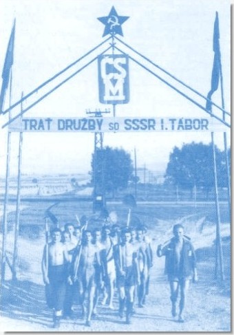 Na Trati družby v lete 1953 pracovalo 19-tisíc mládežníkov.