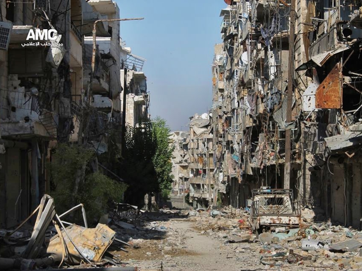 Aleppo, Sýria, boja, povstalci, Asad