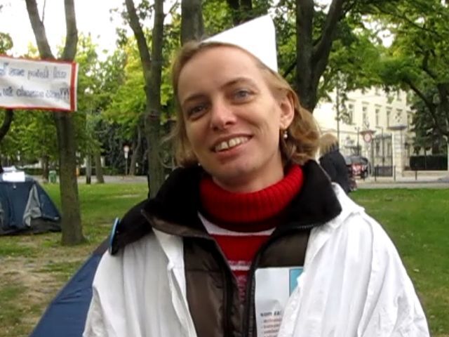 Zdravotná sestra Beáta Čonková z Prešova.