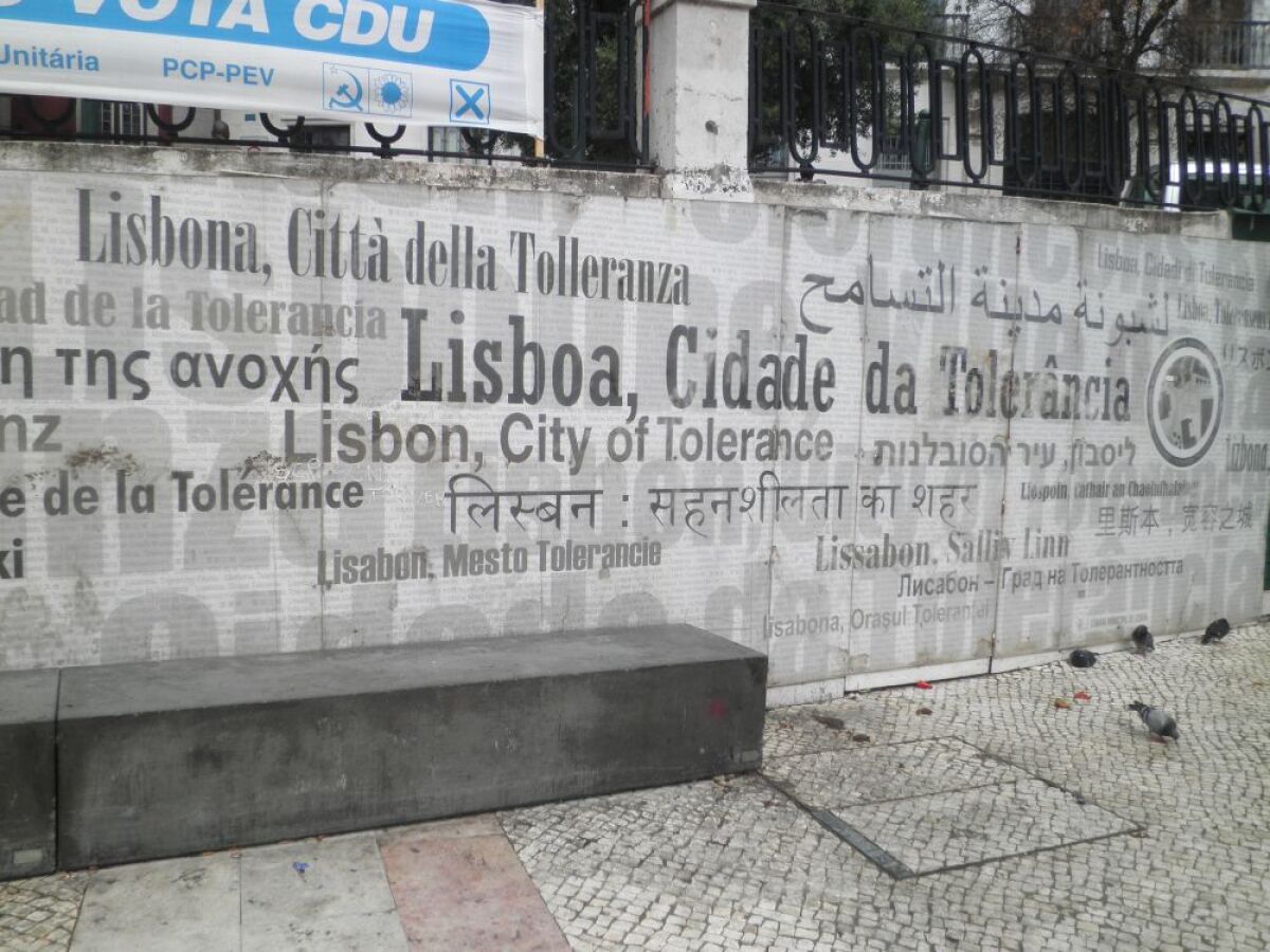 Múr tolerancie, Lisabon