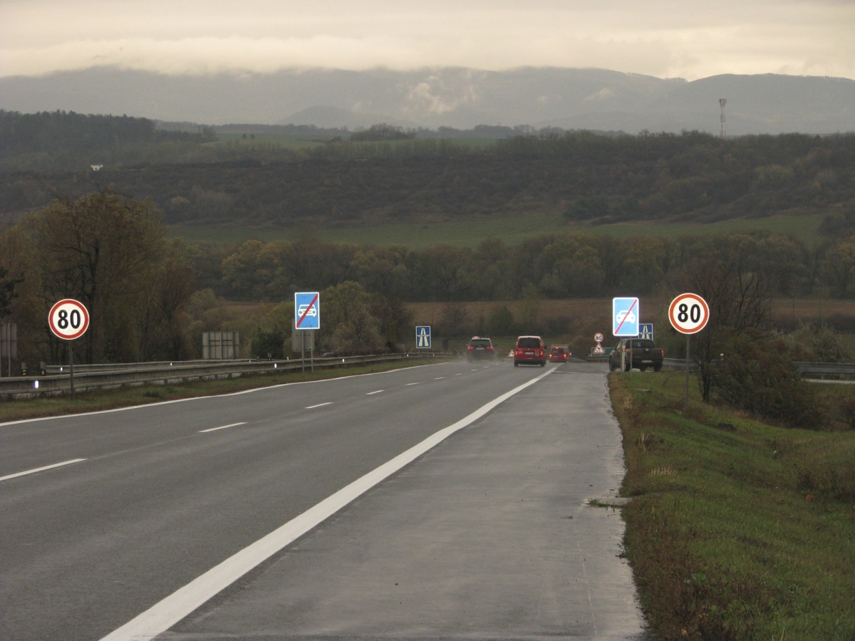 diaľnica, košice, budimír