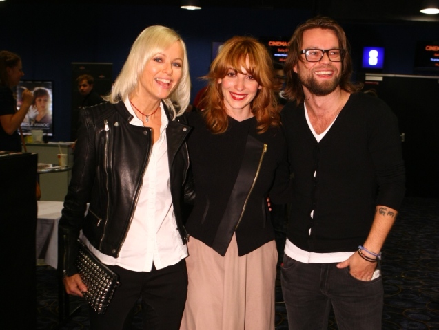 Karin Babinská, herečka Vica Kerekes a herec Richard Krajčo
