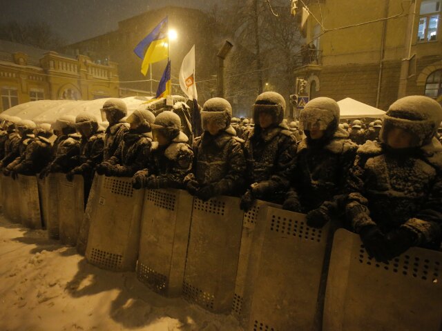 Kyjev, protesty