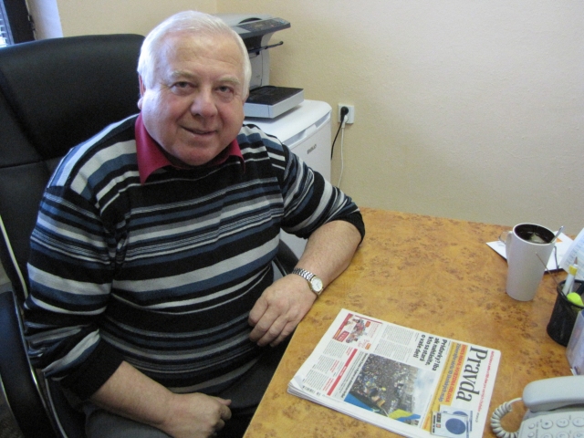 Starosta Štefan Paholík.