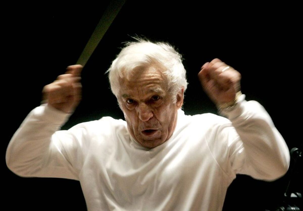 Vladimir Ashkenazy, dirigent
