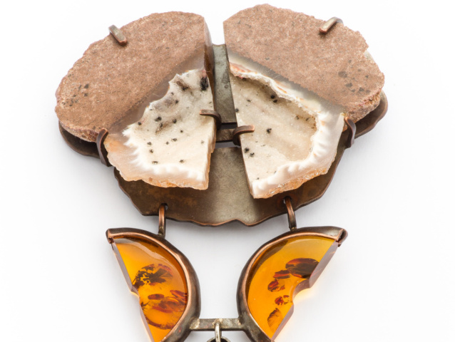 1-Brosna Cleoniceras- Bronz  Jantar  Amonit  Achat