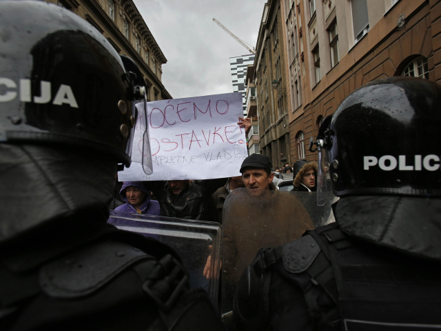 Bosna, Sarajevo, protest