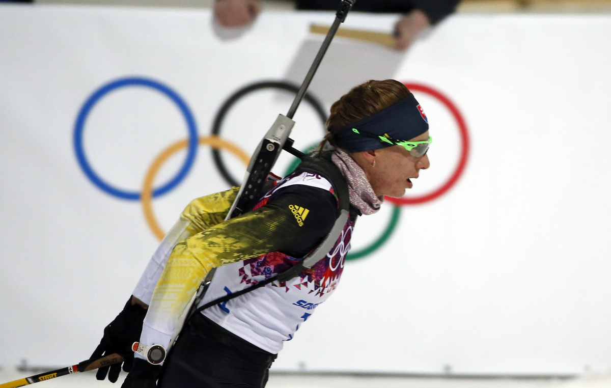 soči, ZOH 2014, anastasia kuzminová, biatlon
