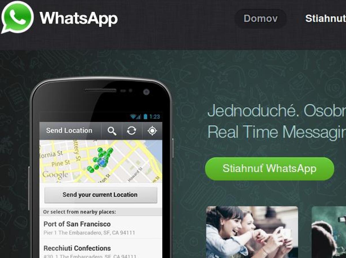 whatsapp, facebook