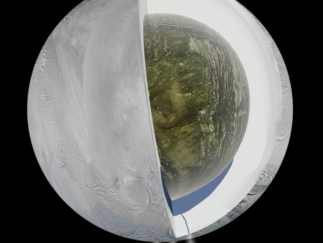 enceladus, mesiac