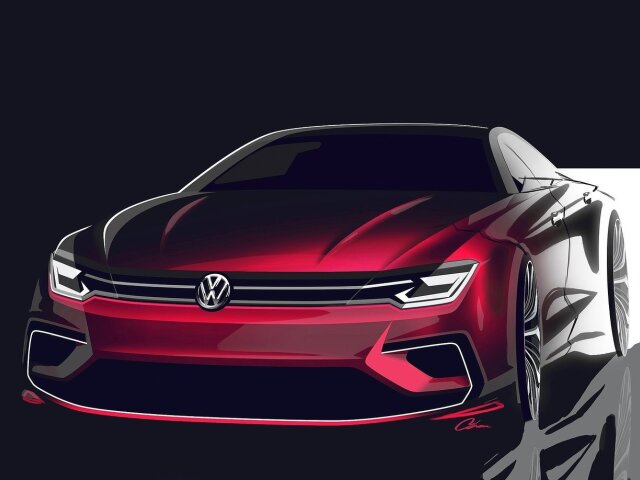 Volkswagen New Midsize Coupé Concept