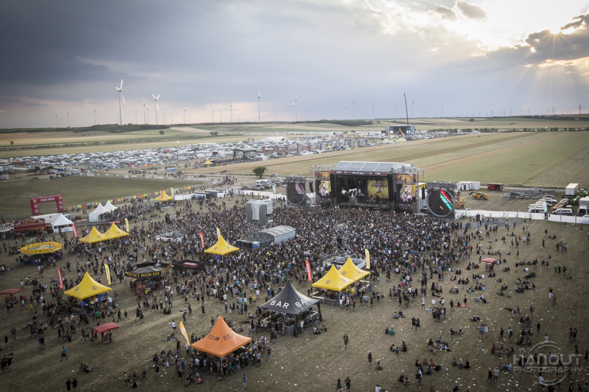 Atmosféra na festivale Nova Rock - deň prvý.