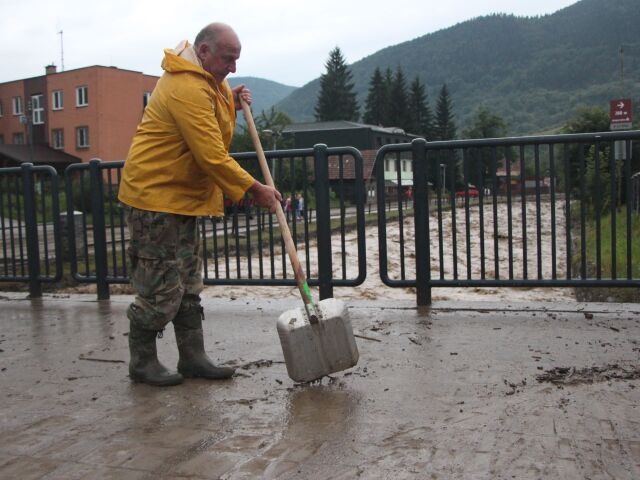 Záplavy, storočná voda, Terchová