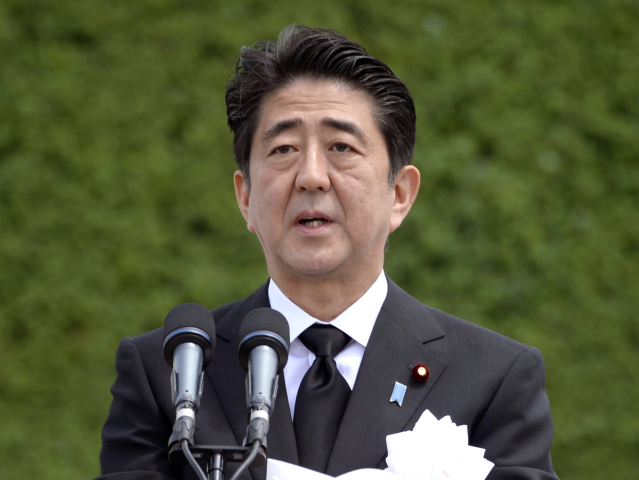 Šinzó Abe, Japonsko