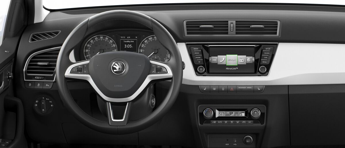 Škoda Fabia 2014 - interiér