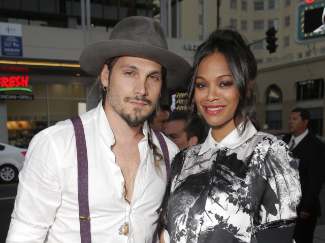 Zoe Saldana a Marco Perego