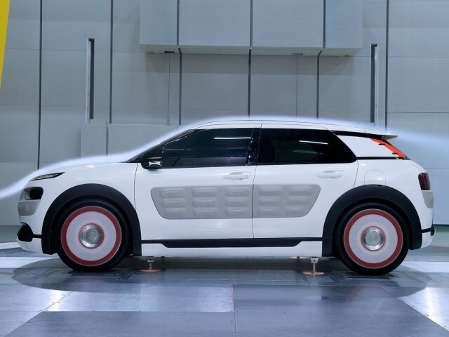 Aerodynamické úpravy sa podpísali na znížení odporu vzduchu o 20 % v porovnaní so sériovým Citroënom C4 Cactus.