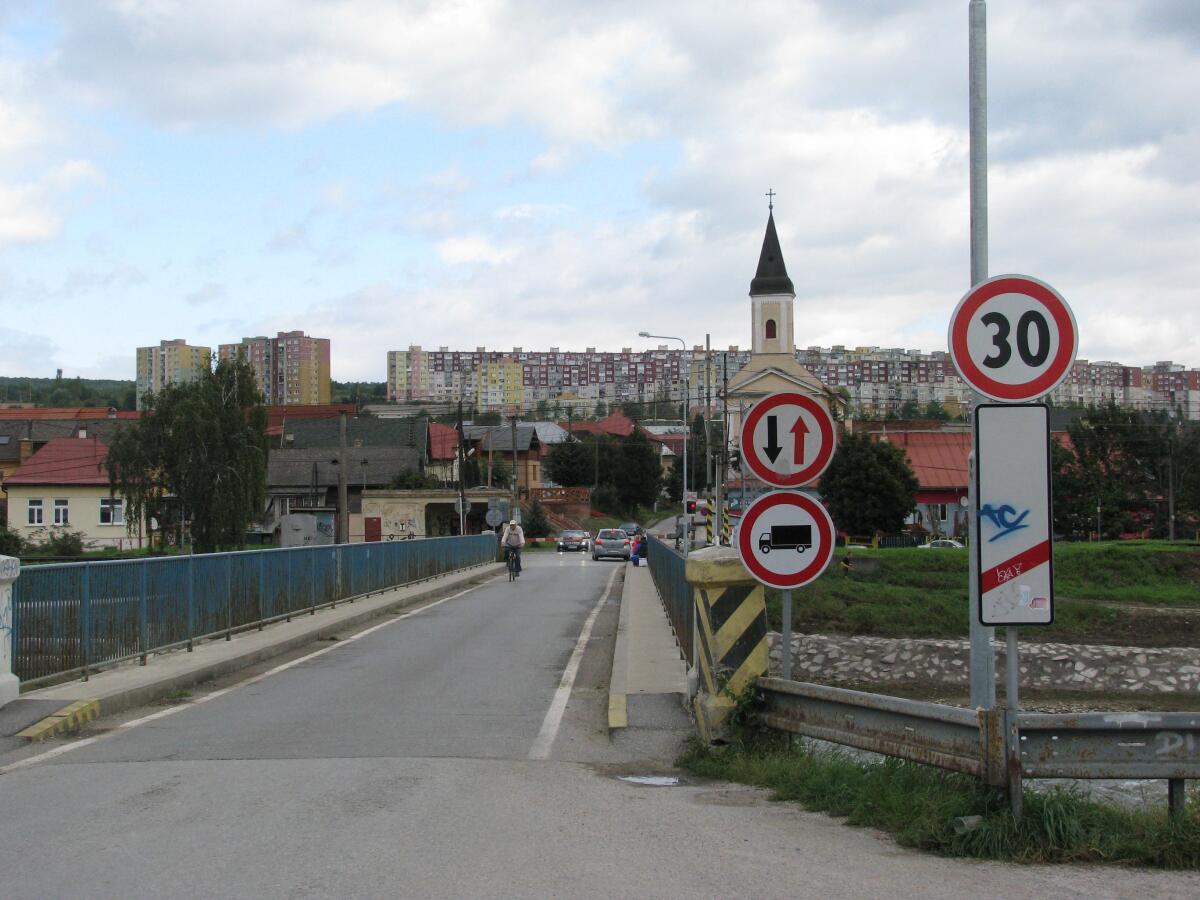 most, hornád, lávka, košice, ťahanovce