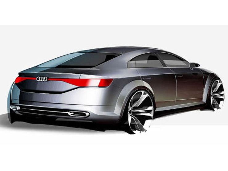 Audi TT Sportback Concept bude oproti klasickému TT dlhšie o približne 270 mm.