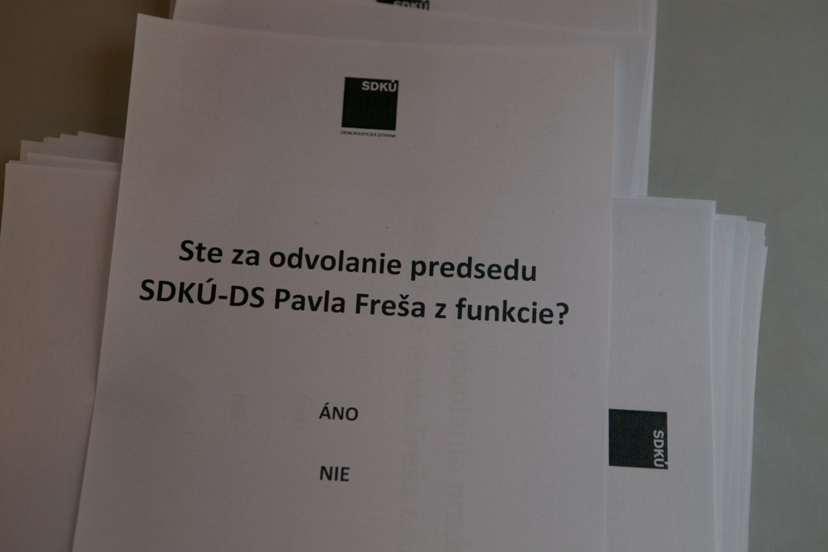 Frešo, SDKÚ