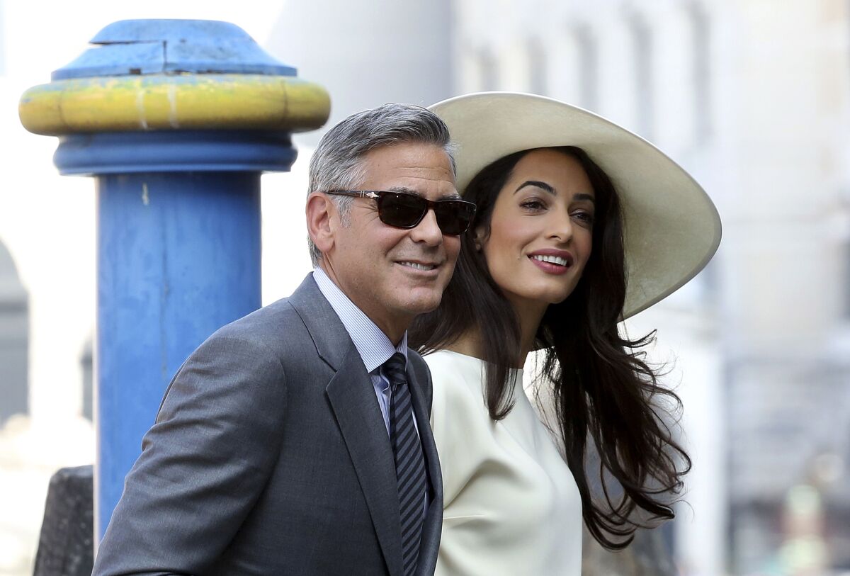 George Clooney a Amal Alamuddin
