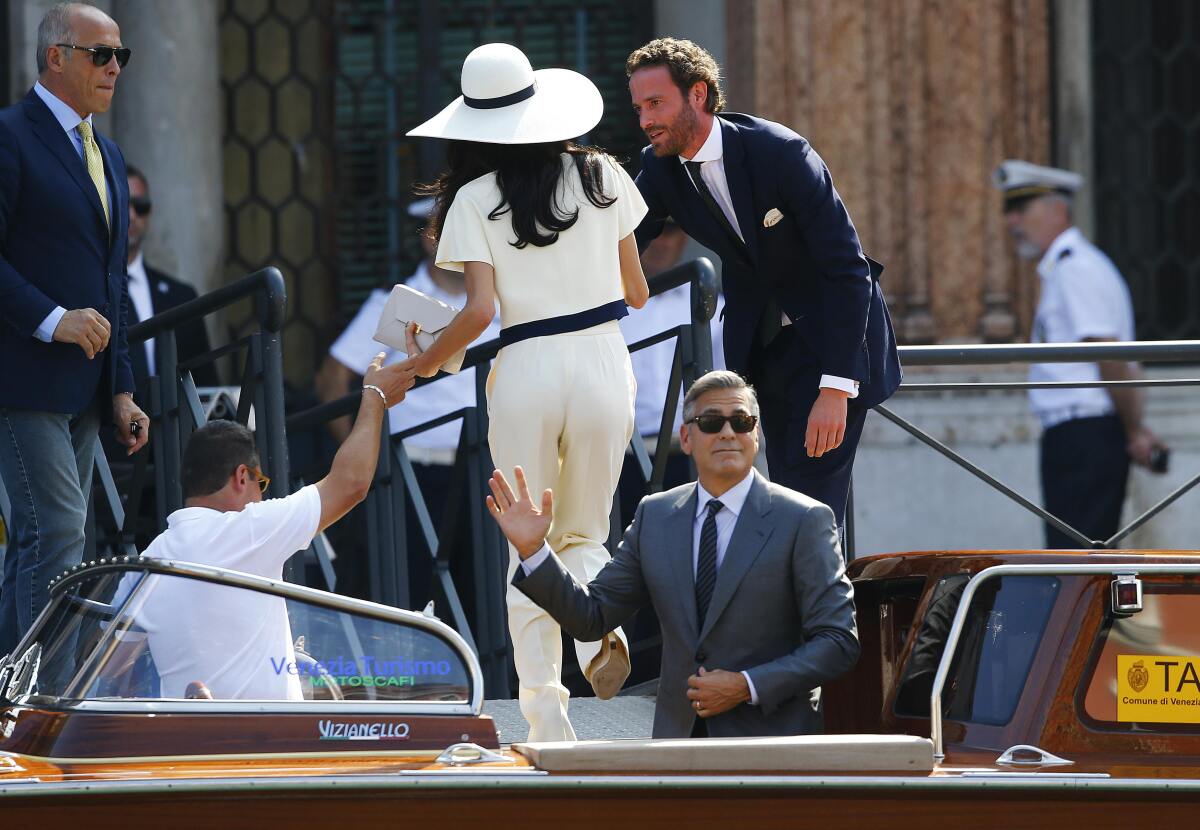 George Clooney a Amal Alamuddin