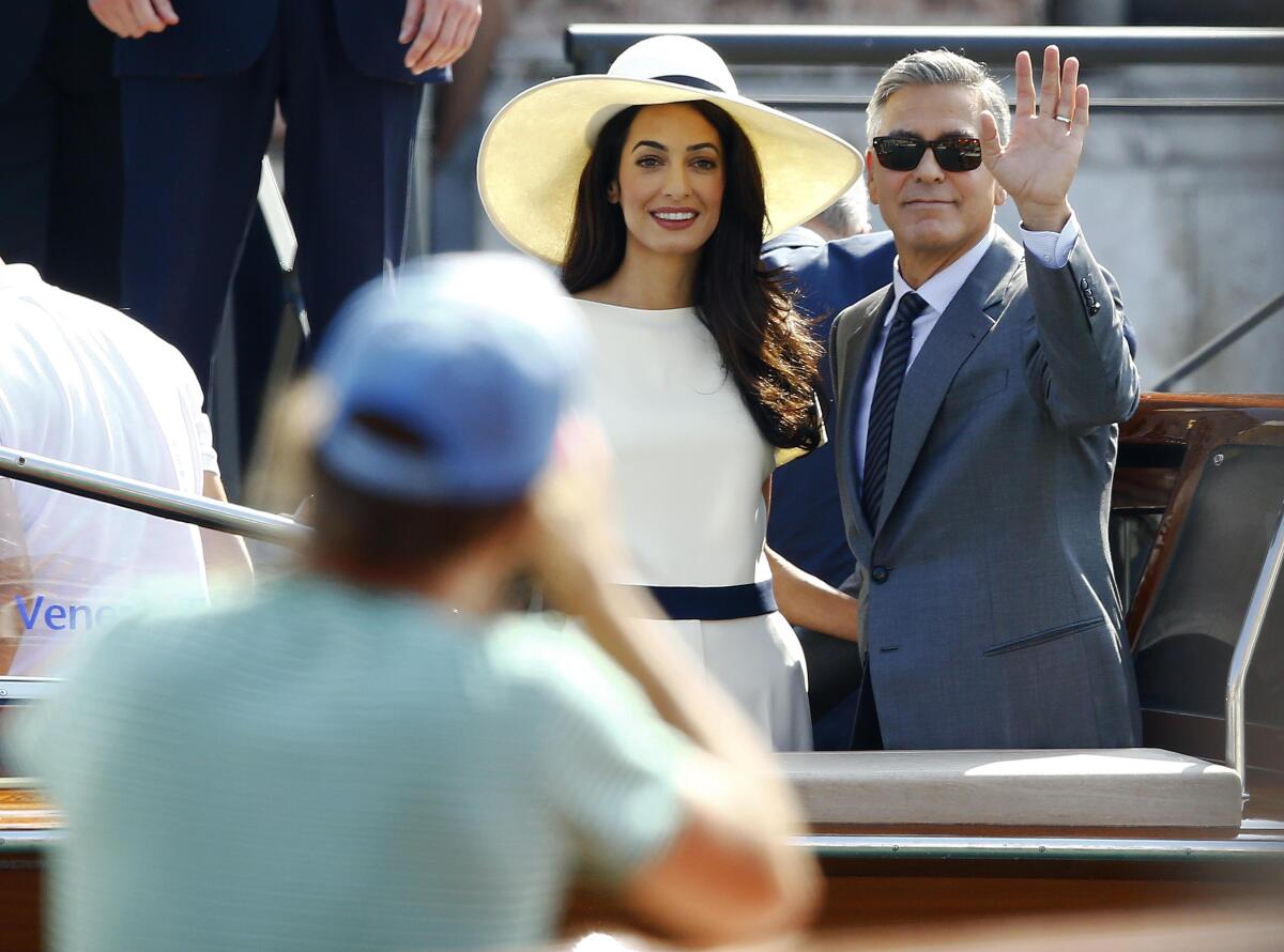 George Clooney a Amal Alamuddin